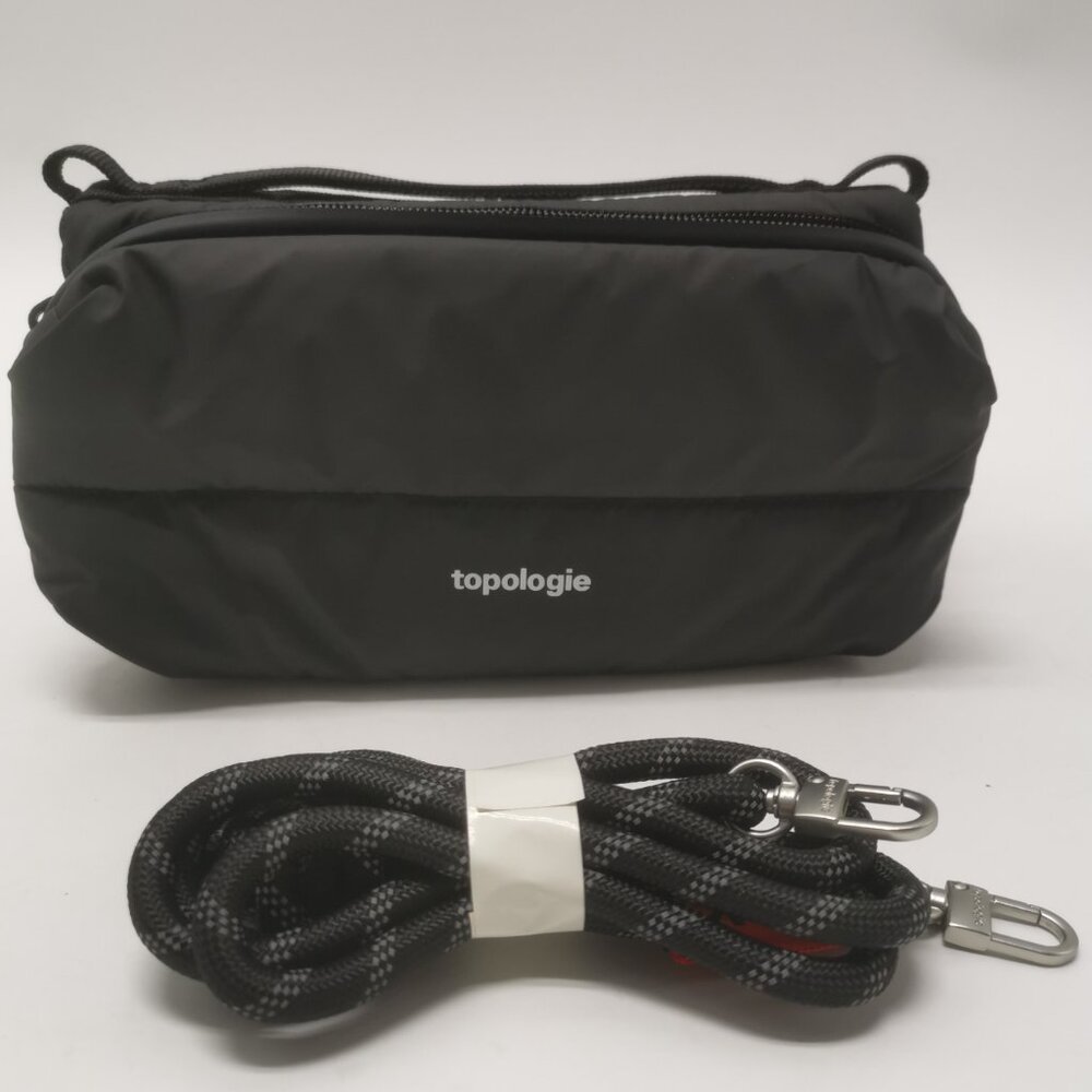 Topologie Black Crossbody Bag